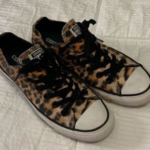 Leopard Print Converse